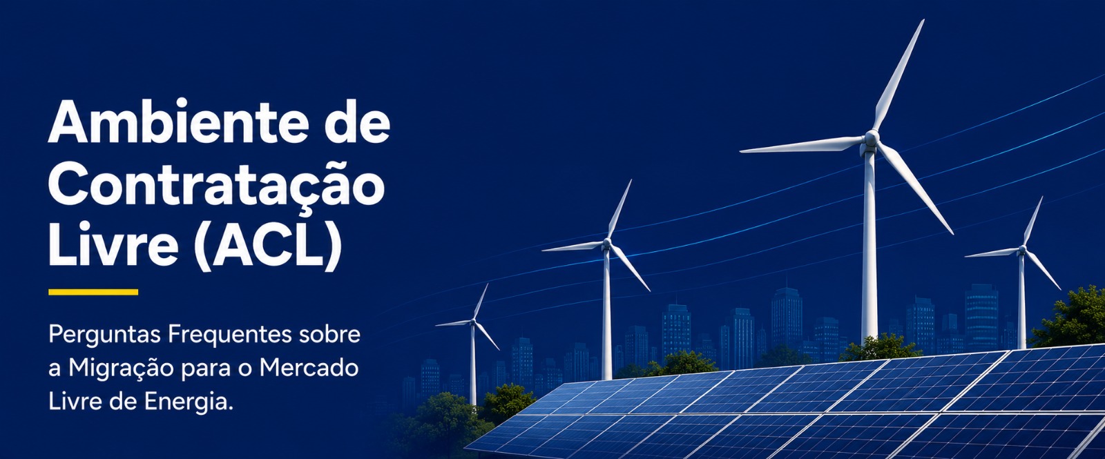 #ParaTodosVerem: Banner institucional com fundo em tons de azul escuro. À esquerda, em destaque, o título em letras brancas: 