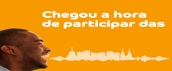 Chegou  a hora de participar